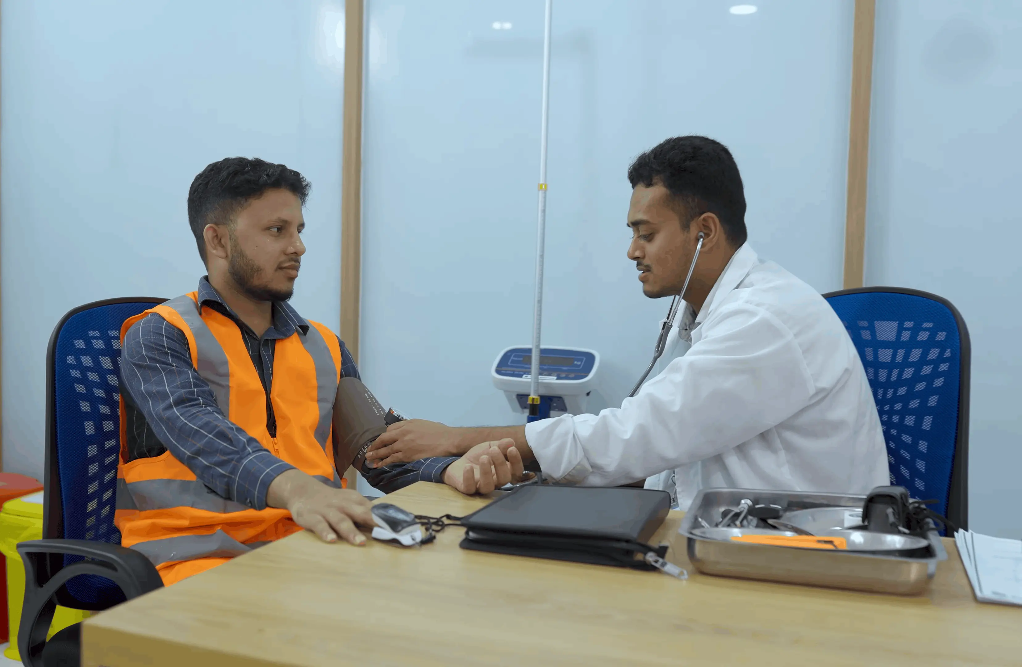 On-Site Doctor Triage for Candidate at Surokkha Medical Center